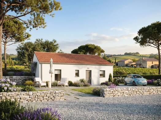 Terrain avec maison neuve à vendre 373 699 € 4 pièces 3 chambres 85 m² 497 m² de terrain Saint-Michel-Chef-Chef 44730