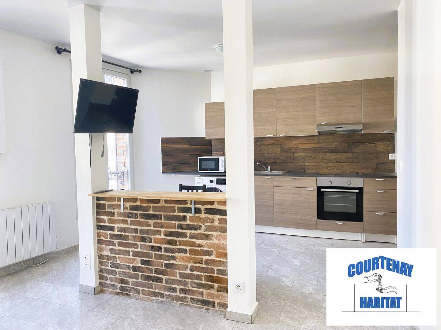Appartement 2 pièces 37 m² · à Courtenay · 37,4 m² · 460 €/mois