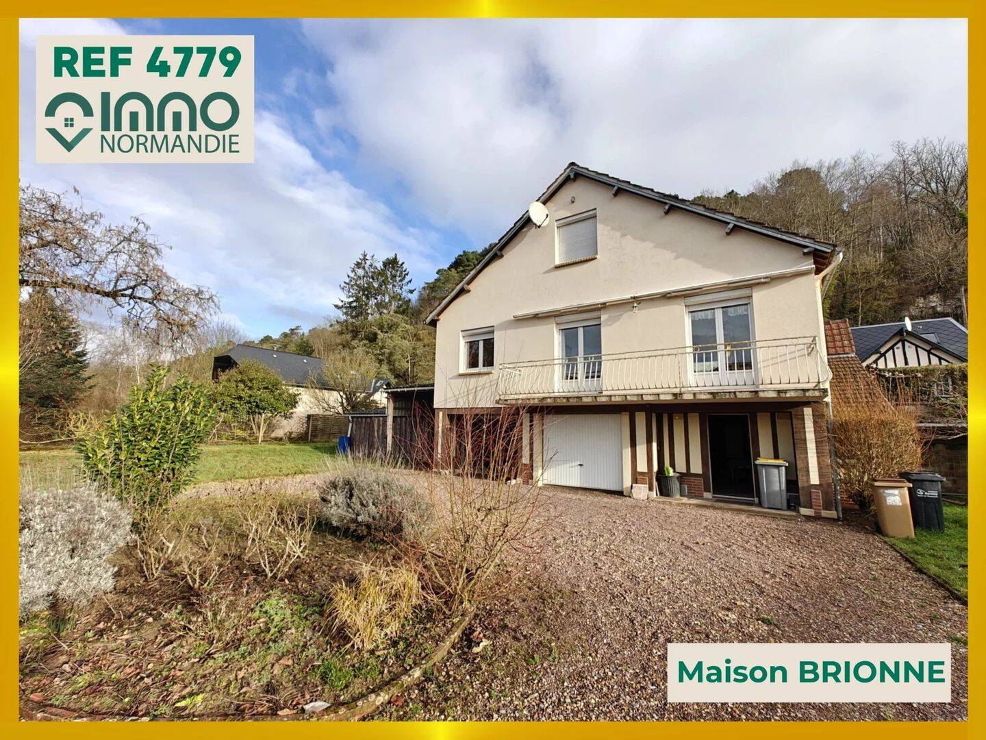 Maison 3 pièces 90 m² · à Brionne · 90 m² · 169 600 €