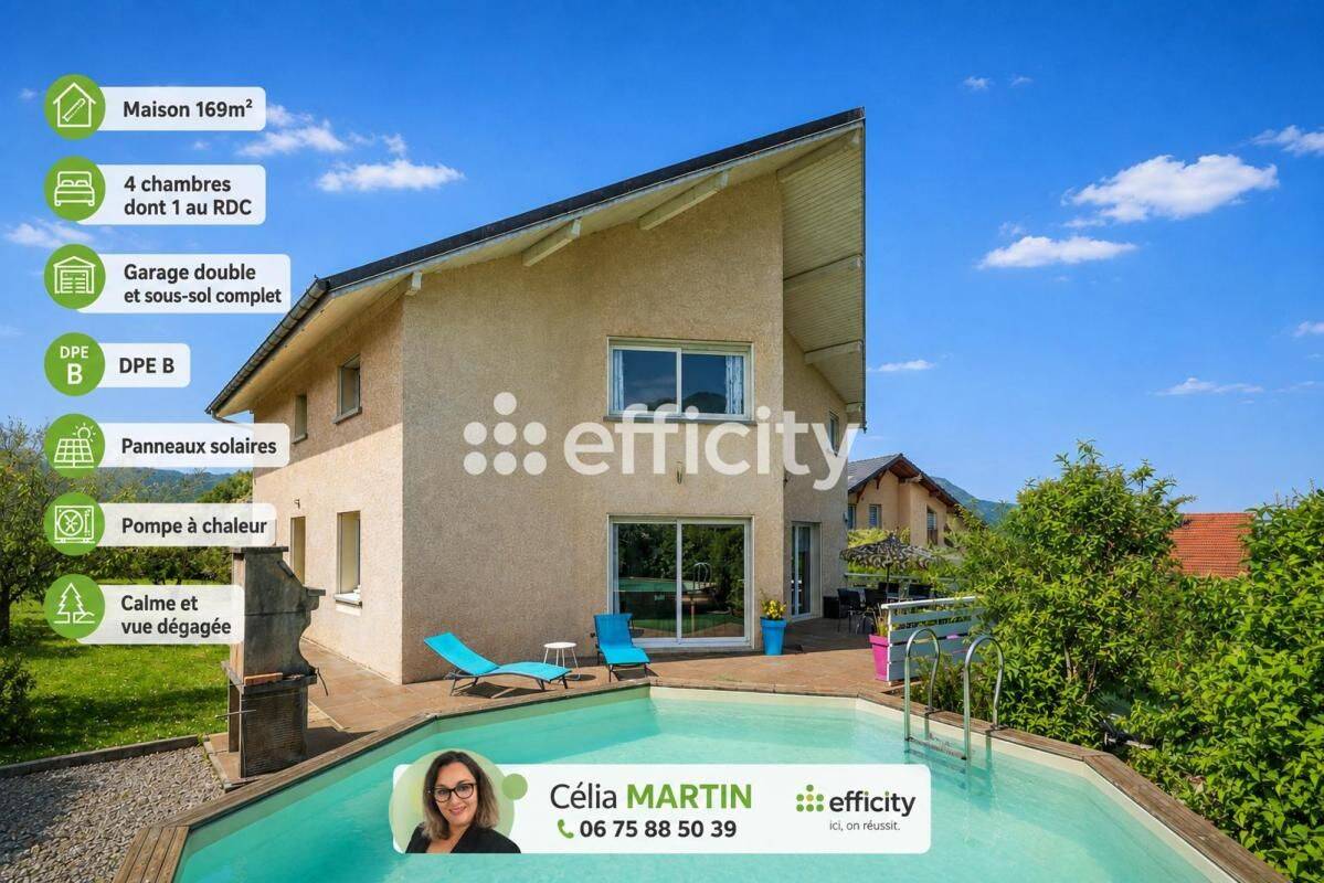Maison 6 pièces 169 m² · à Aix-les-Bains · 169 m² · 749 000 €