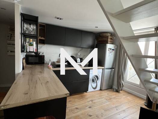 Duplex à louer 799 € 2 pièces 1 chambre 50,4 m² 4ème étage Antiquaire - Notre Dame  Grenoble 38000