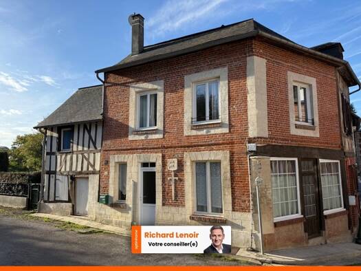 Maison de ville à vendre 118 900 € 4 pièces 2 chambres 60 m² 36 m² de terrain Saint-Grégoire-du-Vièvre 27450