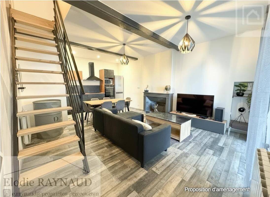 Maison 3 pièces 73 m² · à La Boisse · 72,7 m² · 1 100 €/mois