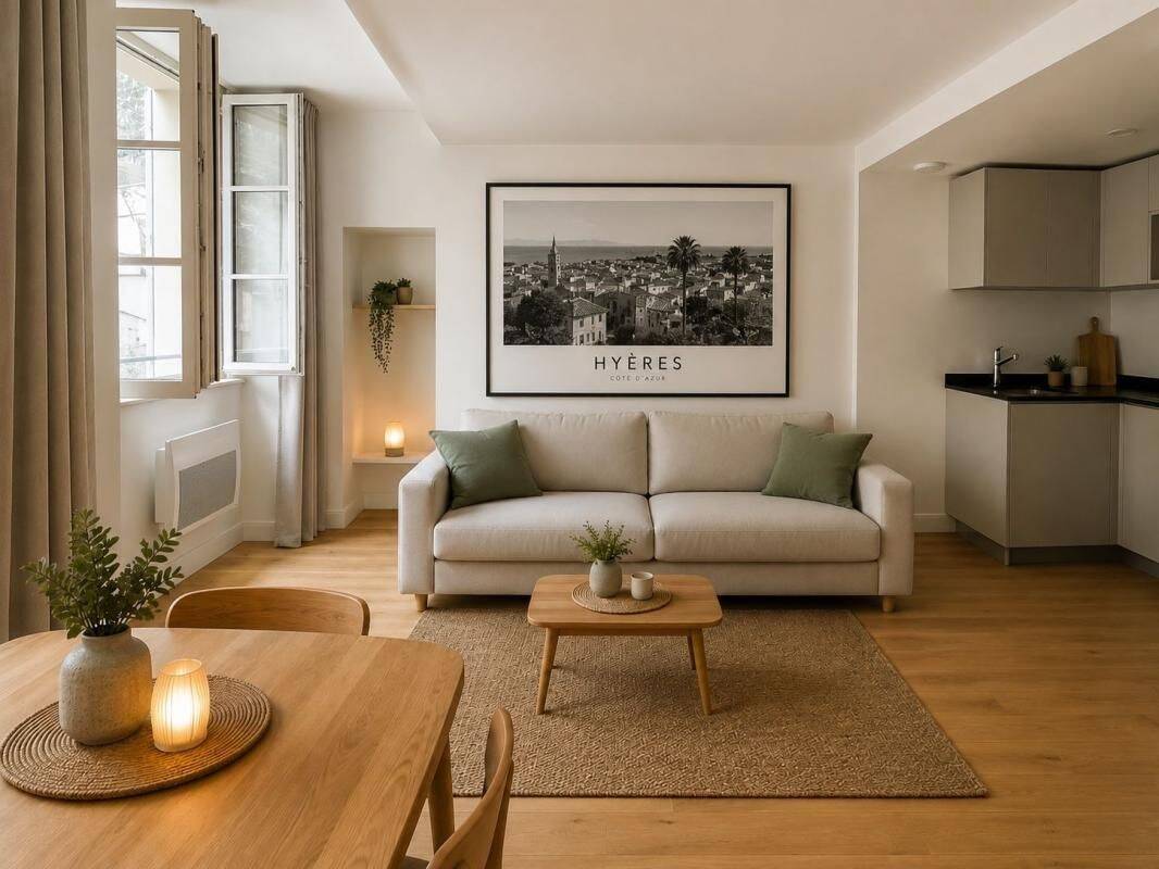 Appartement 1 pièce 28 m² · à Hyères · 28,4 m² · 159 000 €