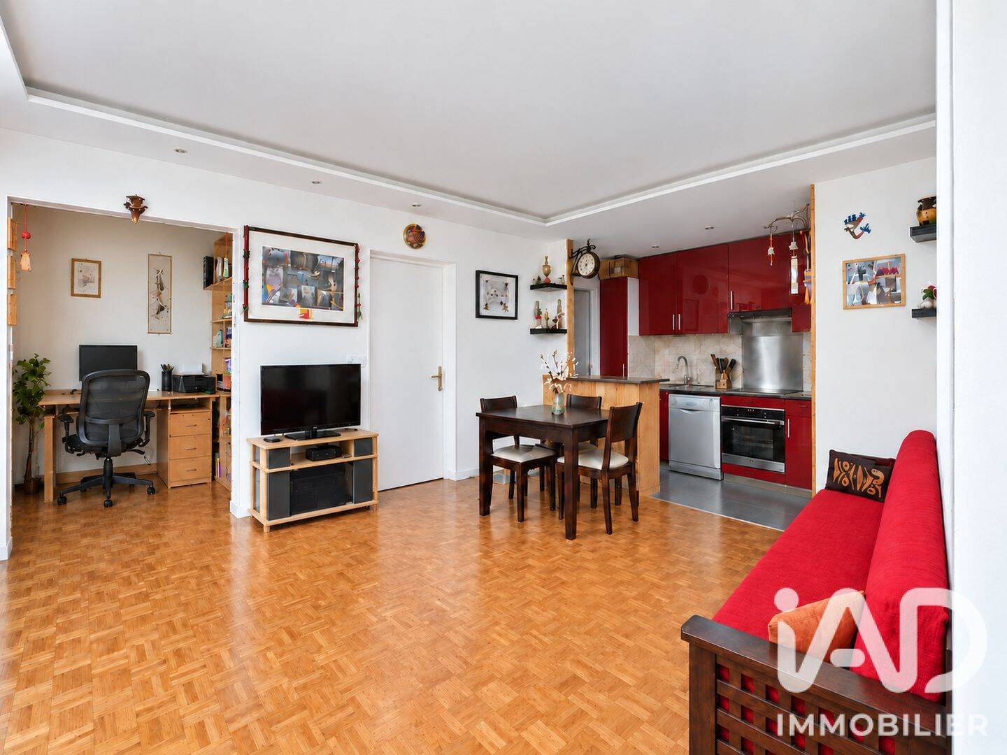 Appartement 3 pièces 52 m² · à Villeneuve-la-Garenne · 52 m² · 179 000 €