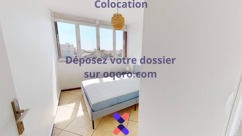 Appartement à louer 472 € 6 pièces 5 chambres 74 m² 9ème étage Saint Mauront Marseille 3ème 13003