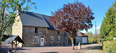 Mas à vendre 225 800 € 4 pièces 2 chambres 110 m² 8 500 m² de terrain Saint Manvieu Bocage 14380