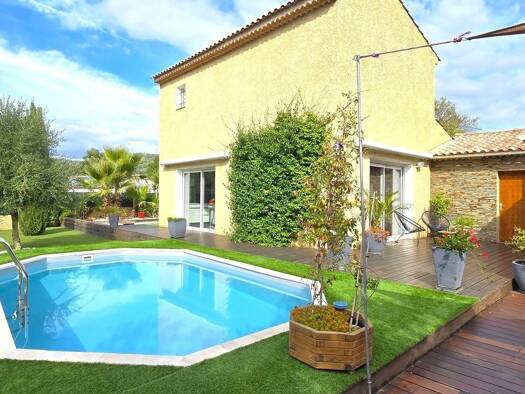 Villa à vendre 399 000 € 4 pièces 3 chambres 88 m² 554 m² de terrain Billette-La Foux Teissonniere Draguignan 83300