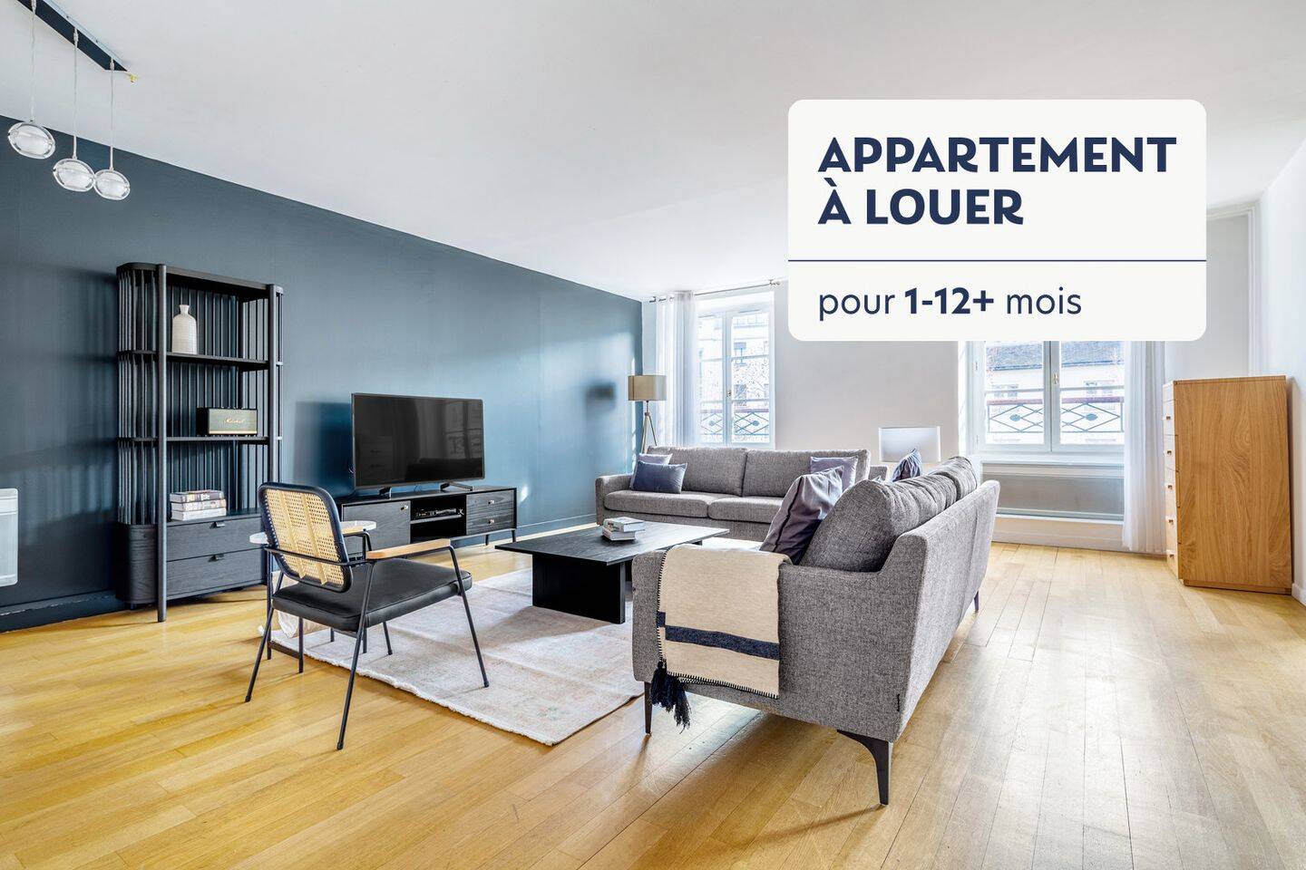 Appartement 4 pièces 124 m² · à Paris 8ème Arrondissement · 124 m² · 6 140 €