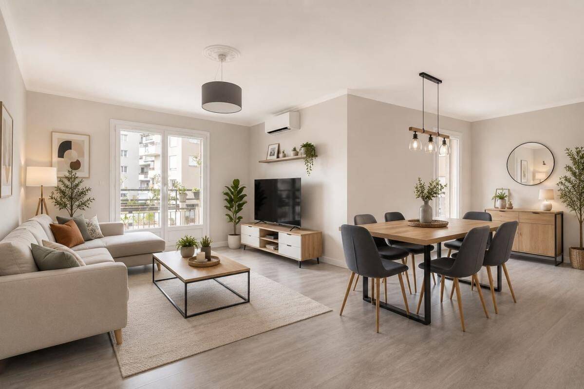 Appartement 4 pièces 107 m² · à Villeurbanne · 107,2 m² · 379 000 €