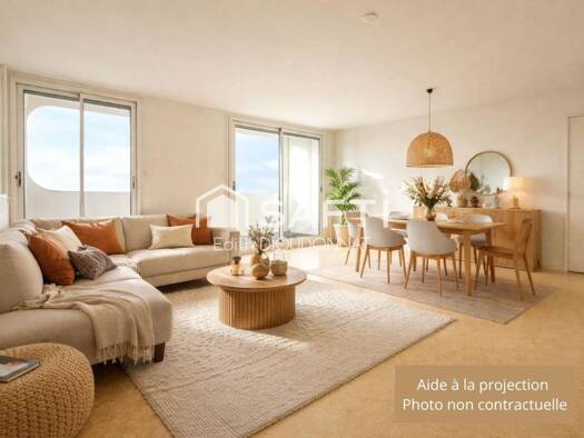 Appartement à vendre 165 000 € 5 pièces 3 chambres 108 m² Étage 13/18 Robretières La Roche-sur-Yon 85000