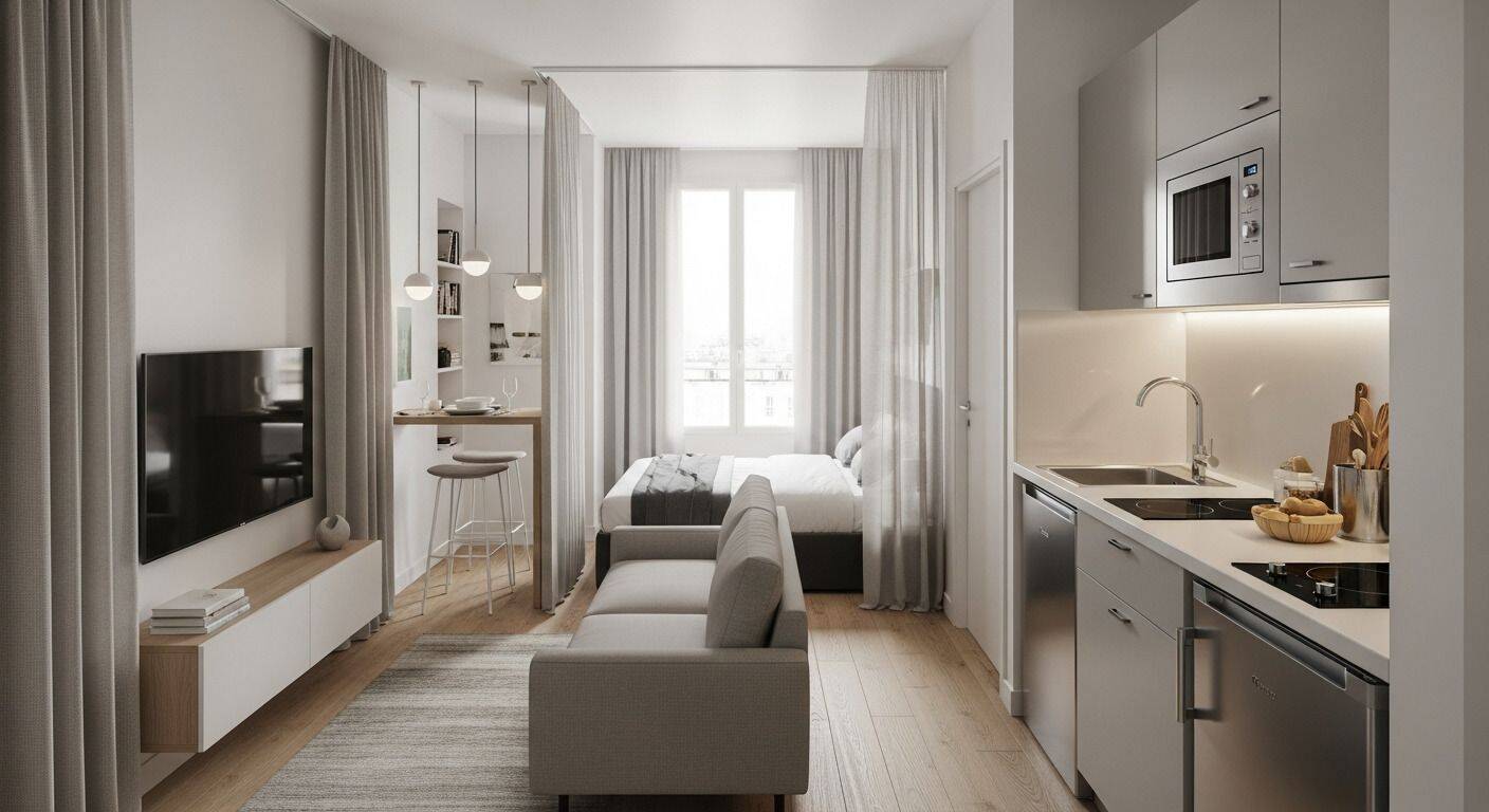 Appartement 1 pièce 34 m² · à Cherbourg-en-Cotentin · 34 m² · 217 920 €