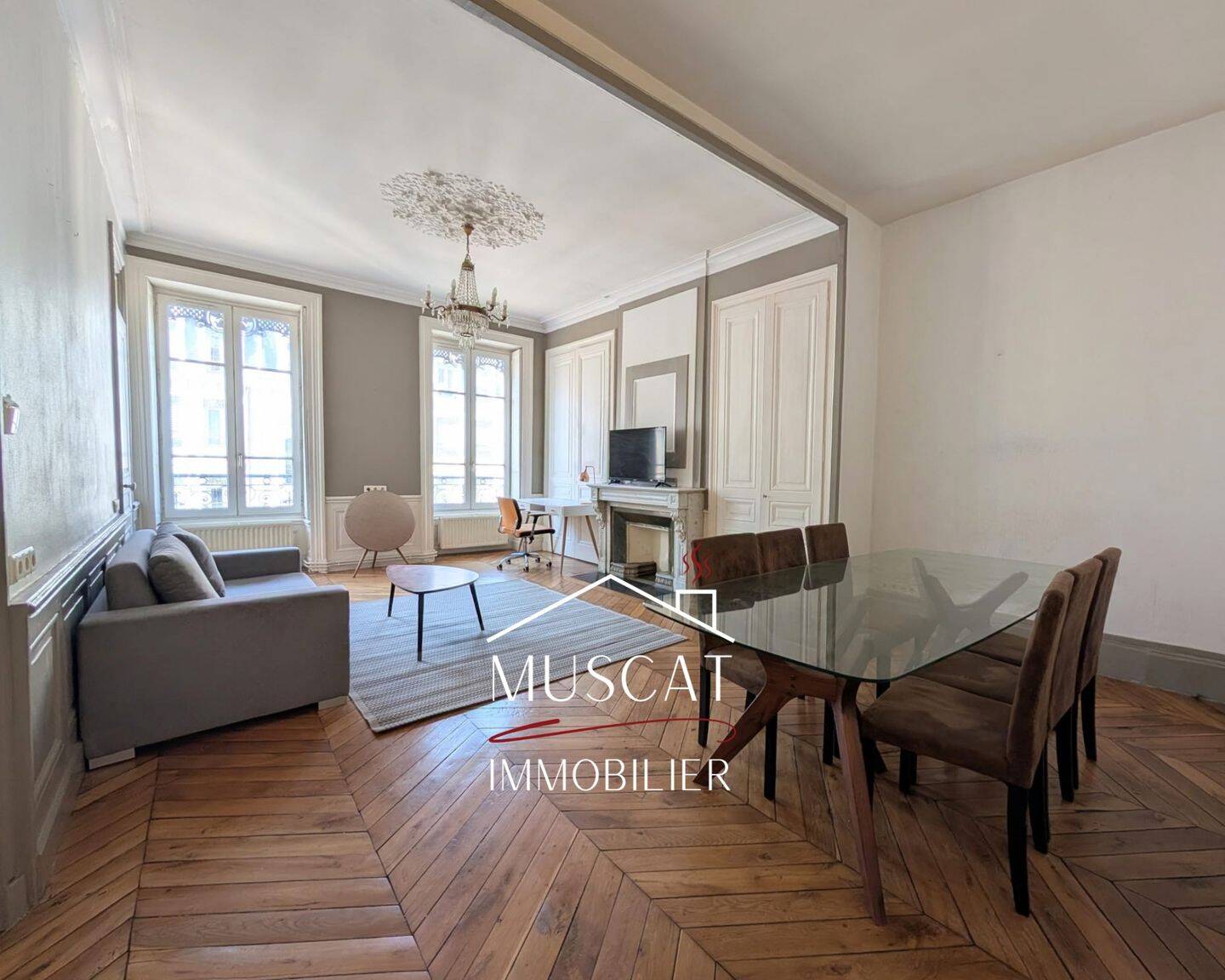 Appartement 3 pièces 80 m² · à Lyon 2ème Arrondissement · 80 m² · 1 600 €/mois