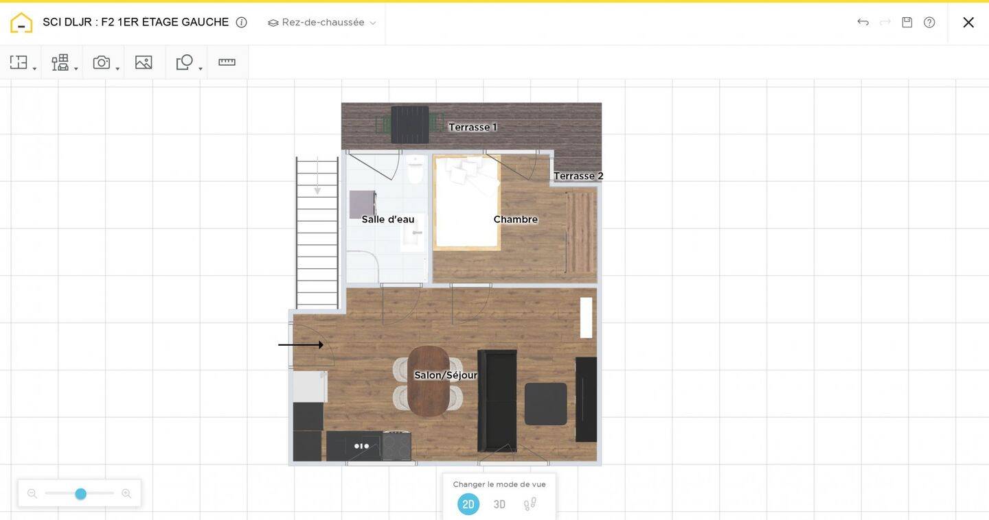 Appartement 2 pièces 37 m² · à Villecresnes · 36,9 m² · 989 €/mois