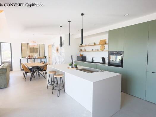 Maison de plain-pied à vendre - Première occupation 404 000 € 5 pièces 4 chambres 125 m² 605 m² de terrain Nord et Ouest Viriat 01440