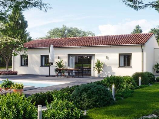 Terrain avec maison neuve à vendre 259 000 € 3 pièces 2 chambres 100 m² 453 m² de terrain Les Martres-d'Artière 63430