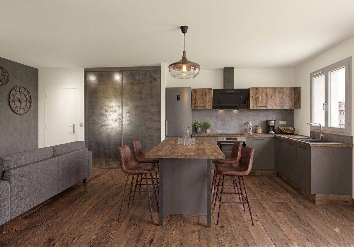 Appartement 3 pièces 71 m² · à Nantes · 71 m² · 1 100 €/mois