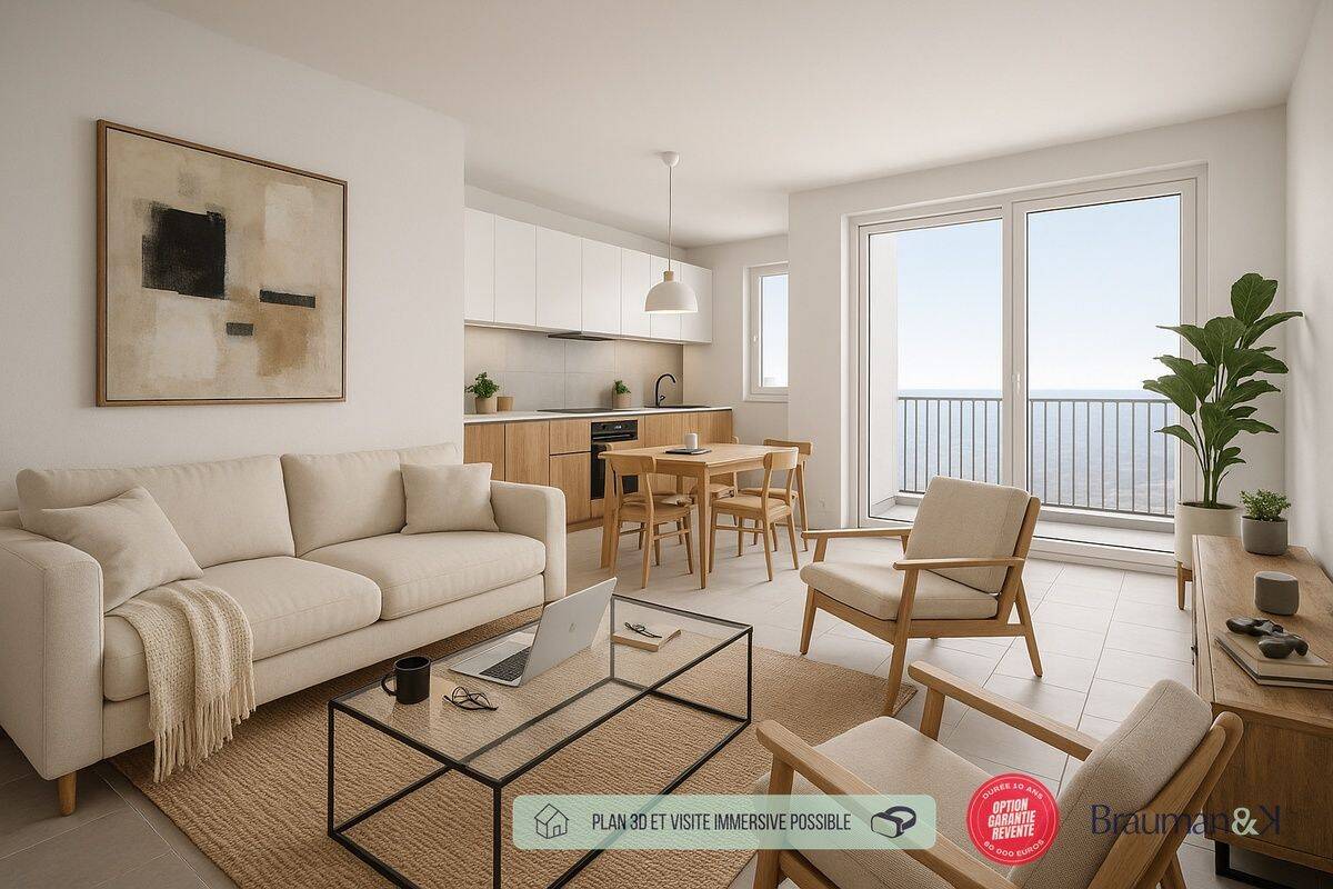 Appartement 3 pièces 62 m² · à Carrières-sous-Poissy · 62 m² · 305 500 €