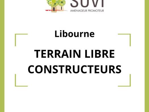 Terrain constructible viabilisé à vendre 99 000 € 294 m² de terrain Lamberte-Hôpital Libourne 33500