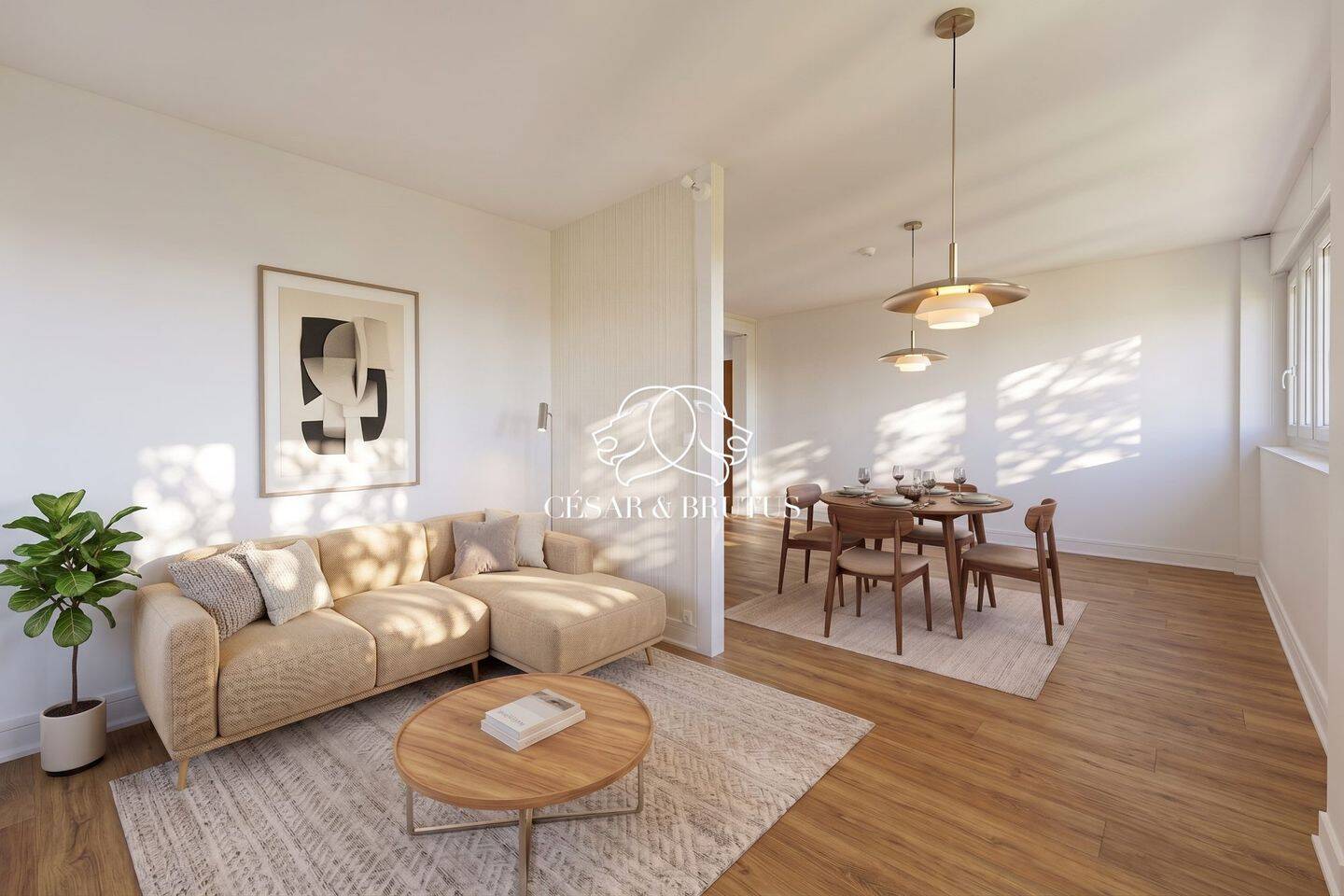 Appartement 4 pièces 66 m² · à Villeurbanne · 66 m² · 220 000 €