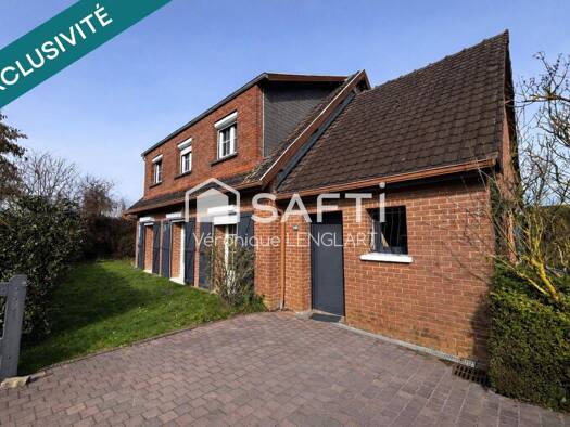 Maison à vendre 319 500 € 6 pièces 4 chambres 138 m² 581 m² de terrain Bouvignies 59870