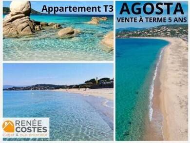 Appartement en viager occupé Bouquet 140 425 € 3 pièces 2 chambres 41 m² RDC/2 Pietrosella 20166