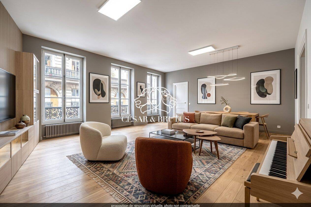 Appartement 4 pièces 112 m² · à Paris 8ème Arrondissement · 111,8 m² · 1 390 000 €