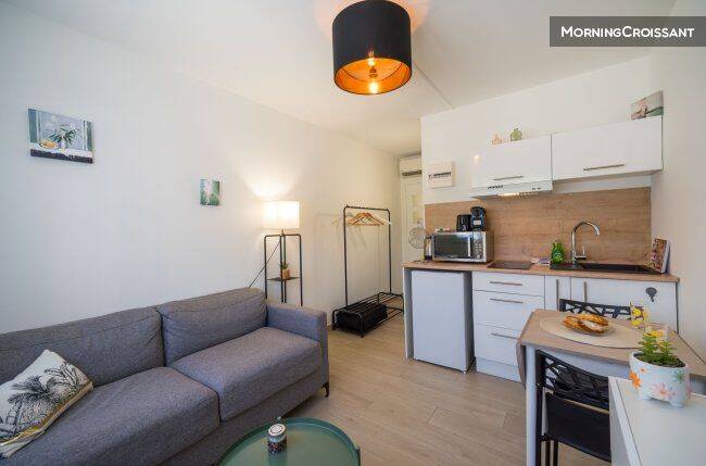 Appartement 1 pièce 12 m² · à Cannes · 12 m² · 760 €/mois