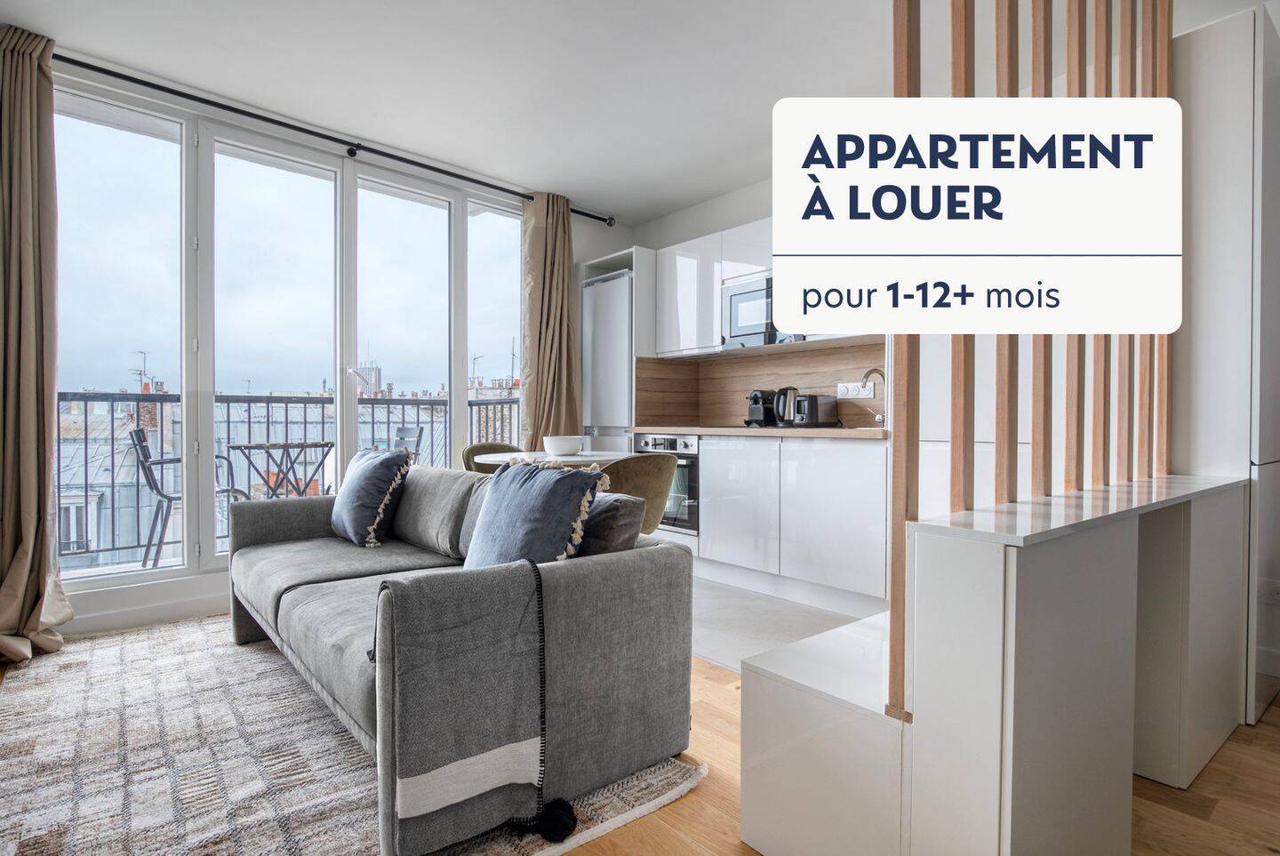 Appartement 1 pièce 45 m² · à Paris 16ème Arrondissement · 45 m² · 2 880 €