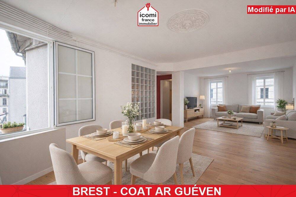 Appartement 3 pièces 65 m² · à Brest · 65 m² · 128 500 €