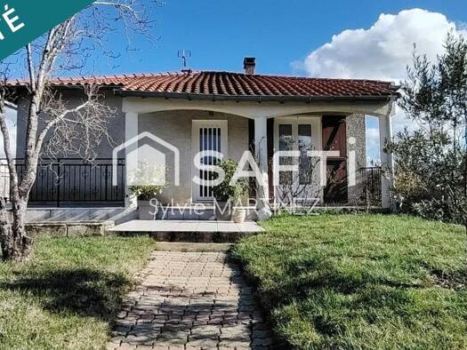 Maison de plain-pied à vendre 245 000 € 5 pièces 4 chambres 112 m² 1 532 m² de terrain Saint-Affrique-les-Montagnes 81290