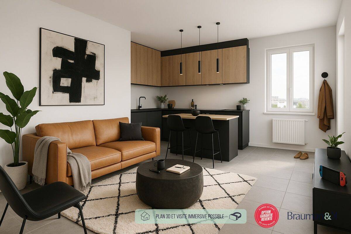 Appartement 2 pièces 29 m² · à Dieppe · 29 m² · 103 853 €