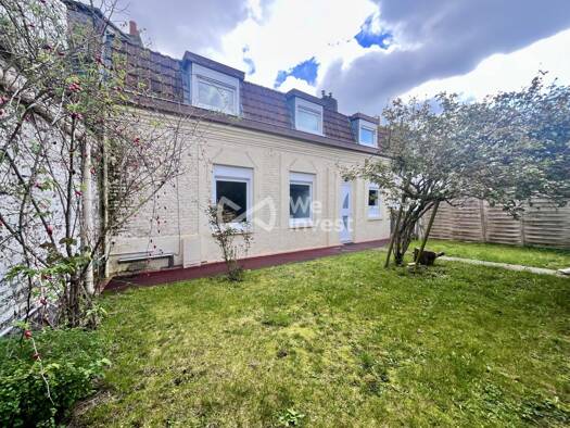 Maison à vendre 129 000 € 3 pièces 2 chambres 53 m² Moulin-Poterie Roubaix 59100