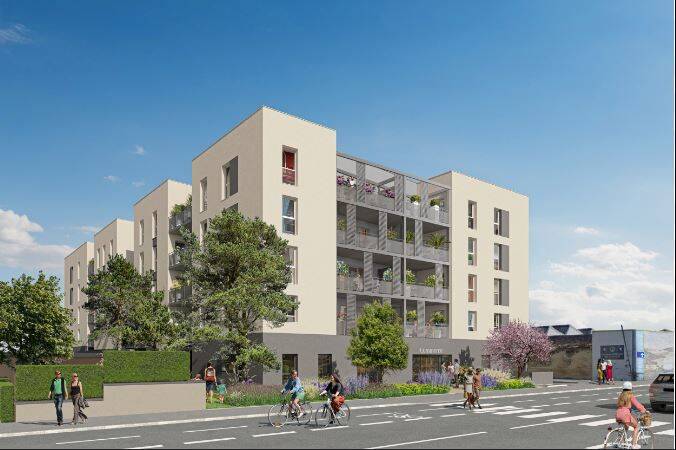 Appartement 2 pièces 40 m² · à Bourg-en-Bresse · 40,4 m² · 600 €
