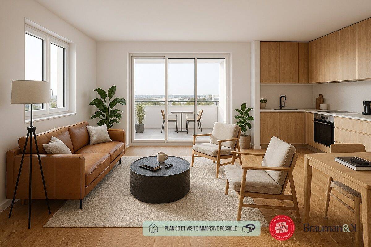 Appartement 3 pièces 62 m² · à Bruz · 62 m² · 245 001 €