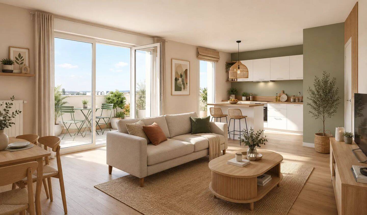 Appartement 2 pièces 44 m² · à Montpellier · 44 m² · 173 200 €