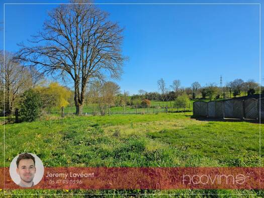 Terrain constructible viabilisé à vendre 136 800 € 523 m² de terrain Treillières 44119