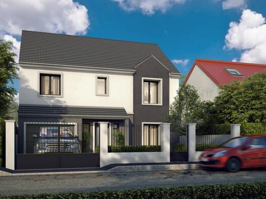 Terrain avec maison neuve à vendre 320 000 € 5 pièces 3 chambres 101 m² 372 m² de terrain Seine-Port 77240