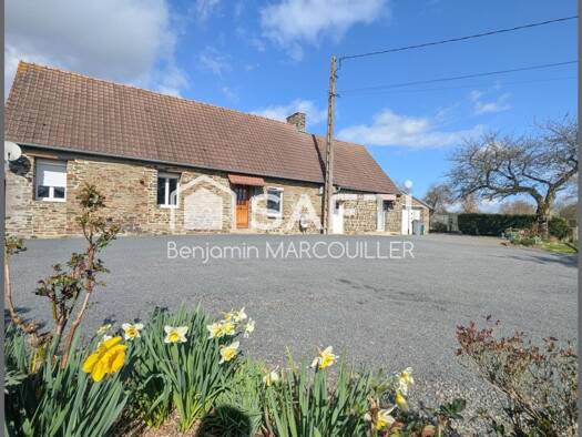 Maison de plain-pied à vendre 220 000 € 3 pièces 2 chambres 102 m² 6 492 m² de terrain Valdallière 14410