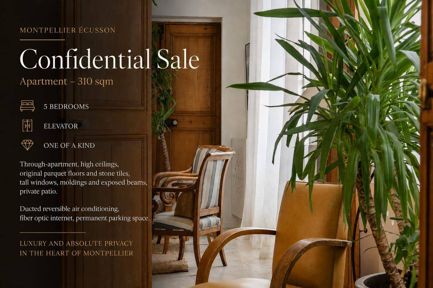 Appartement 9 pièces 310 m² · à Montpellier · 310 m² · 1 170 000 €