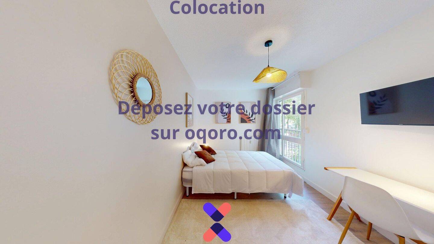 Chambre en colocation appartement meublé — 3