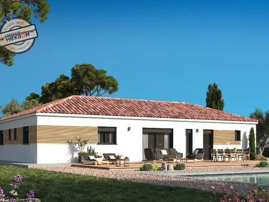 Terrain avec maison neuve à vendre 418 380 € 5 pièces 4 chambres 113 m² 655 m² de terrain Flourens 31130