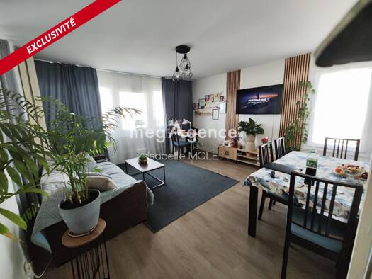 Appartement à vendre 128 000 € 3 pièces 2 chambres 64 m² 11ème étage Croix Blanche-Plein Ciel-Nord Est Le Mée-sur-Seine 77350