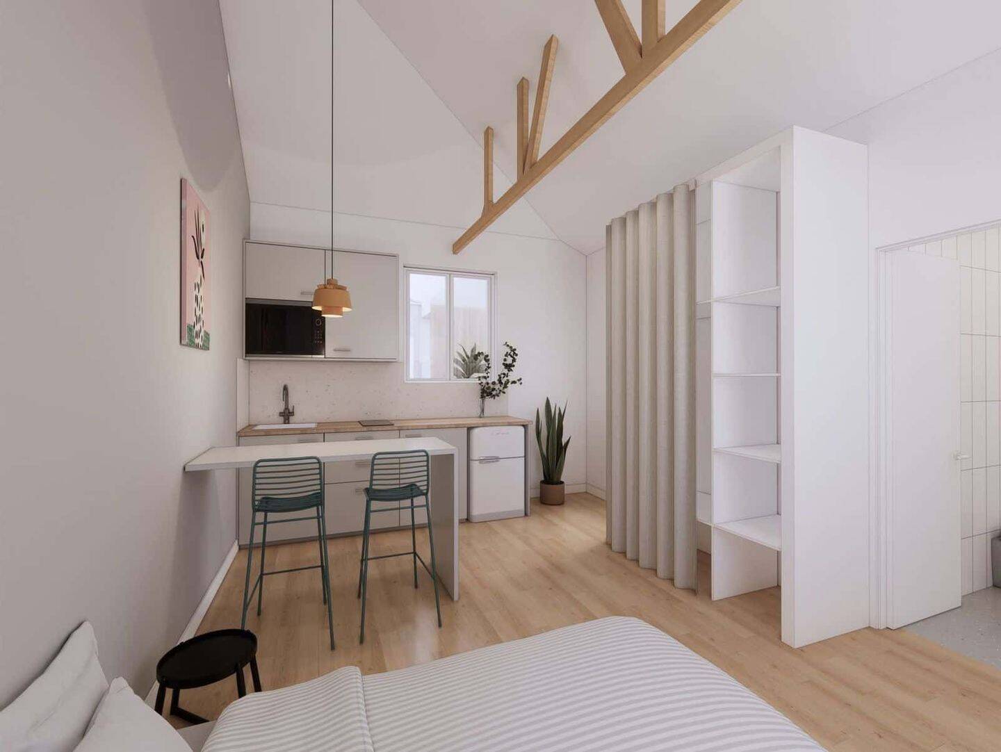 1 pièce 15 m² · à Paris 20ème Arrondissement · 15 m² · 1 167 €/mois