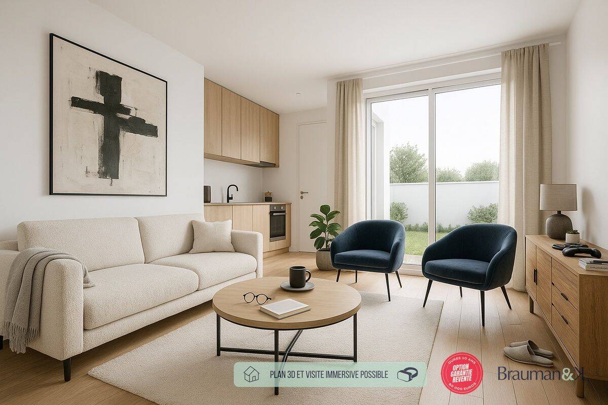 Appartement 1 pièce 22 m² · à Rouen · 22 m² · 99 000 €