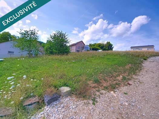 Terrain constructible viabilisé à vendre 80 000 € 590 m² de terrain Vyans-le-Val 70400