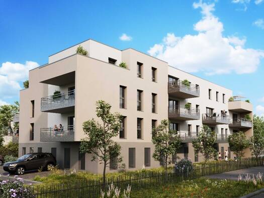 Appartement à vendre - neuf 223 900 € 3 pièces 69,5 m² 3ème étage Uckange 57270