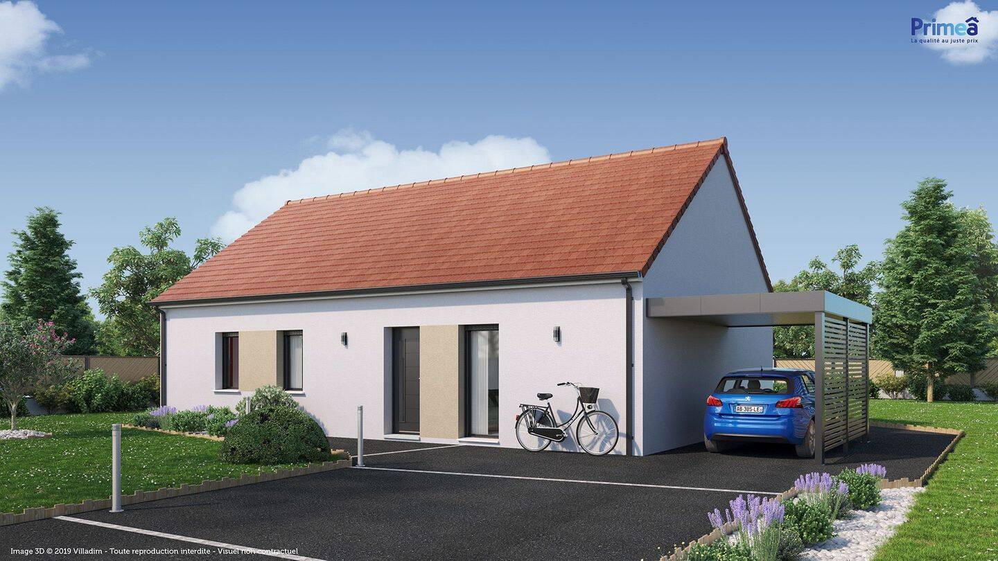 Maison 4 pièces 90 m² · à Étevaux · 90 m² · 262 049 €