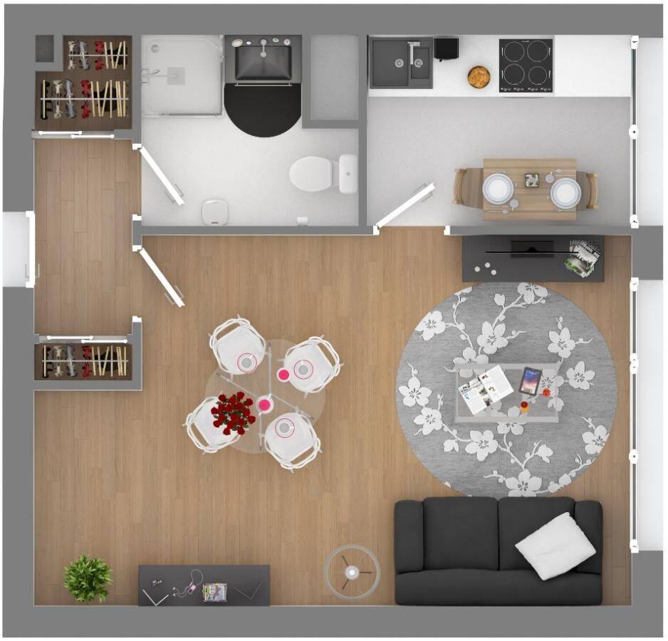 Appartement 1 pièce 28 m² · à Tours · 28 m² · 463 €/mois