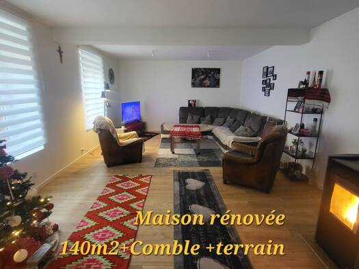 Maison à vendre 187 000 € 7 pièces 4 chambres 160 m² 1 486 m² de terrain Est Raon-l'Étape 88110